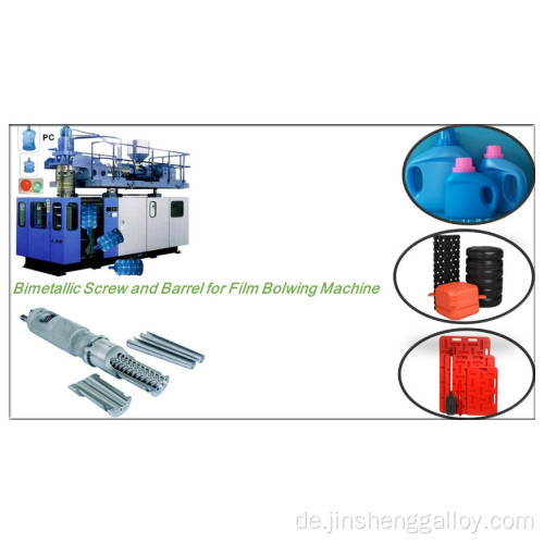 Einschneckenzylinder für Extruder für Extruderlinie